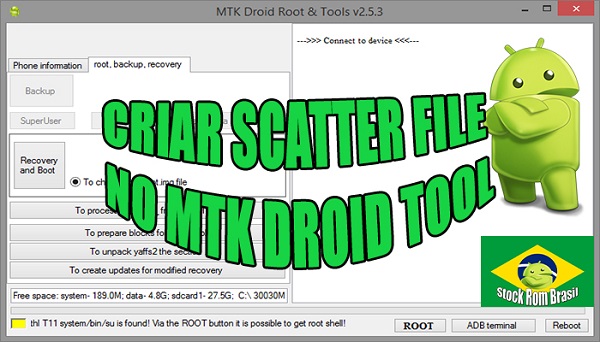 Tutorial de como criar um Arquivo Scatter para aparelhos MTK