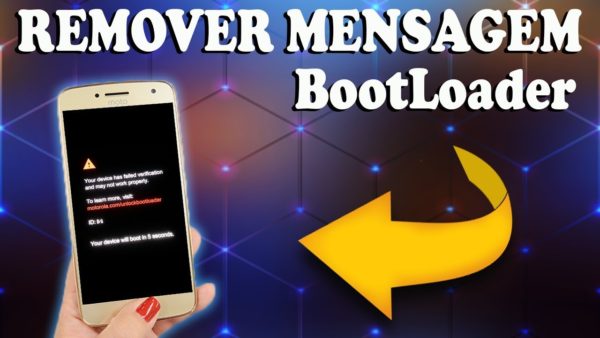 Veja como remover mensagem de Bootloader desbloqueado Moto G5 e G5 Plus