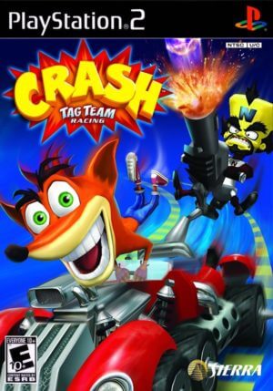 Crash Tag Team Racing ROM ISO Emulador Playstation 2 PS2