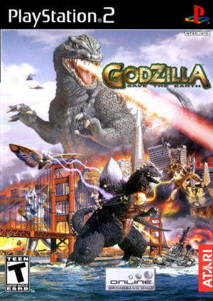 Godzilla: Save the Earth ROM ISO Emulador Playstation 2 PS2
