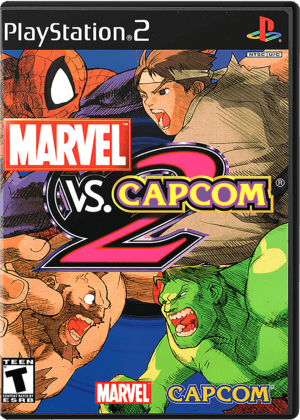 Marvel vs Capcom 2 ROM ISO Emulador Playstation 2 PS2