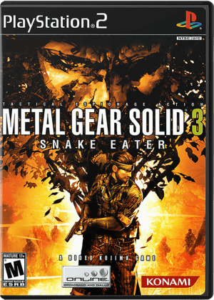 Metal Gear Solid 3: Snake Eater ROM ISO Emulador Playstation 2 PS2