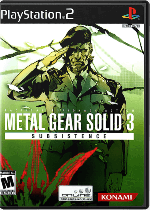 Metal Gear Solid 3: Subsistence ROM ISO Emulador Playstation 2 PS2