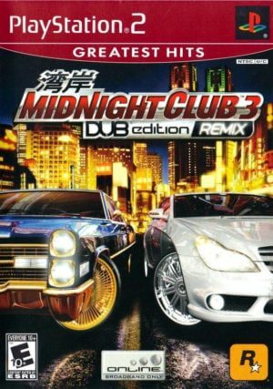 Midnight Club 3: DUB Edition Remix ROM ISO Emulador Playstation 2 PS2