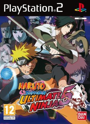 Naruto Shippuden: Ultimate Ninja 5 ROM ISO Emulador Playstation 2 PS2