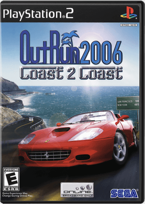 OutRun 2006: Coast 2 Coast ROM ISO Emulador Playstation 2 PS2