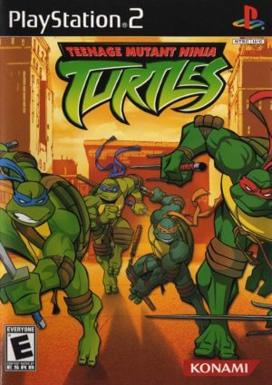 Tartarugas Ninja Mutantes Turtles ROM ISO Emulador Playstation 2 PS2