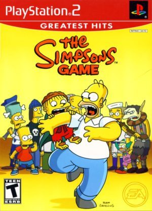 The Simpsons Game ROM ISO Emulador Playstation 2 PS2