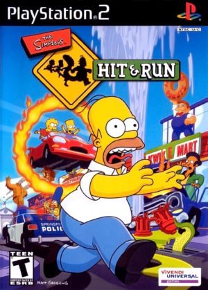 The Simpsons: Hit & Run ROM ISO Emulador Playstation 2 PS2