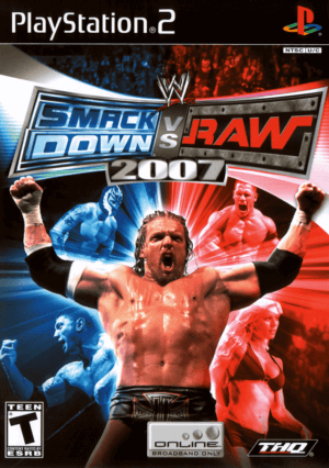 WWE SmackDown vs. Raw 2007 ROM ISO Emulador Playstation 2 PS2