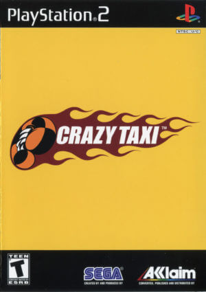 Crazy Taxi ROM ISO Emulador Playstation 2 PS2