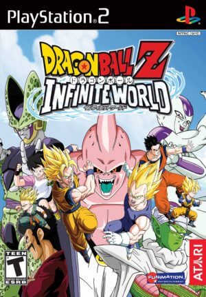Dragon Ball Z: Infinite World ROM ISO Emulador Playstation 2 PS2