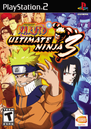 Naruto: Ultimate Ninja 3 ROM ISO Emulador Playstation 2 PS2