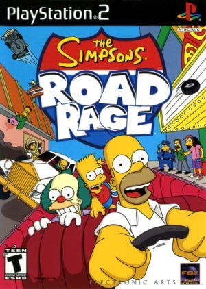 The Simpsons: Road Rage ROM ISO Emulador Playstation 2 PS2